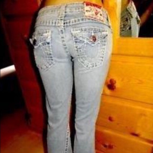 True Religion Joey Destroyed Bootcut Jean - Picture 3 of 4